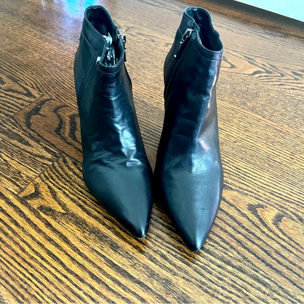 Black Brazilian Made Boots, size 10
